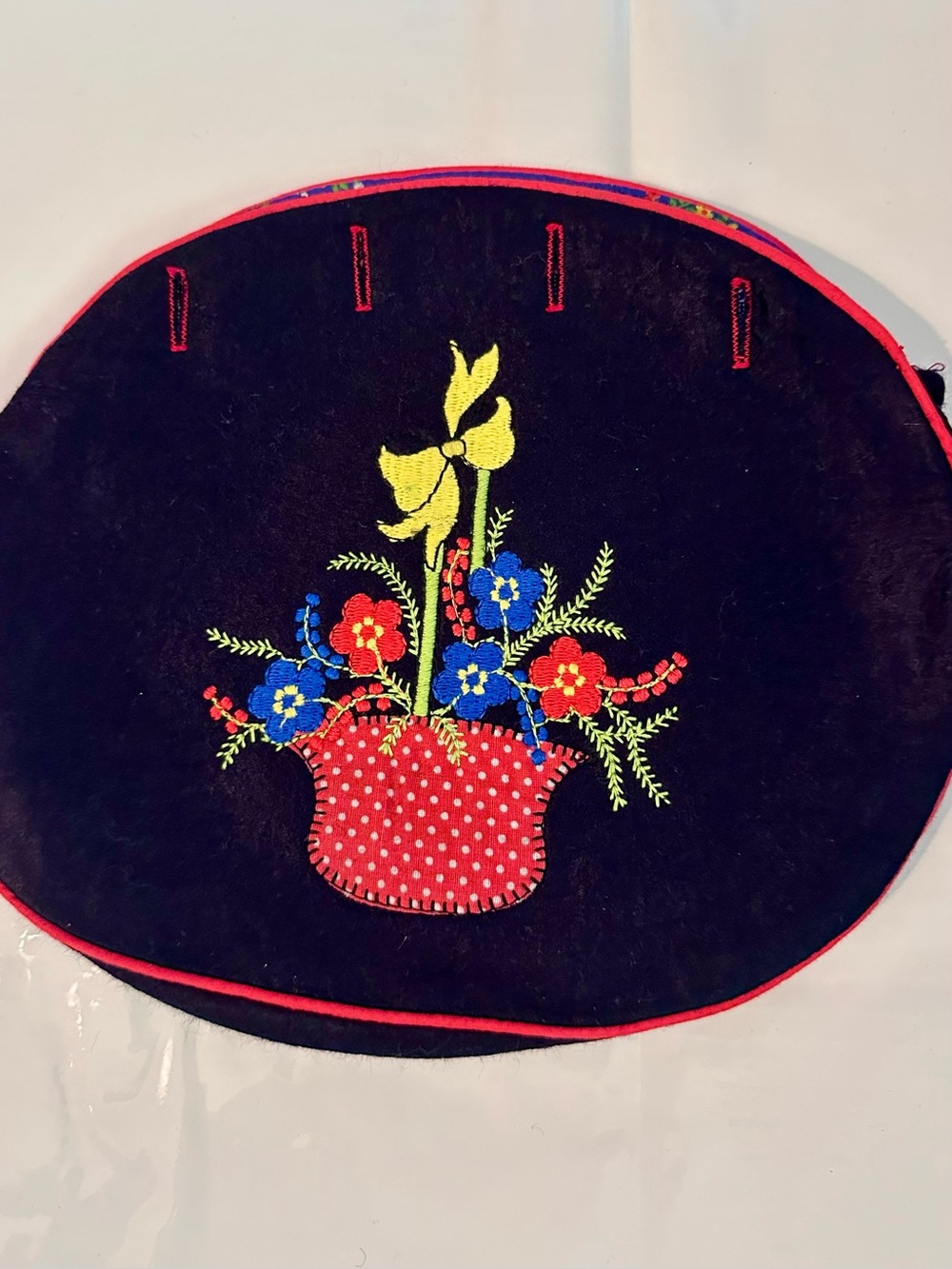 Bermuda Bag Cover W/ Flower Design - Picture 2 of 6